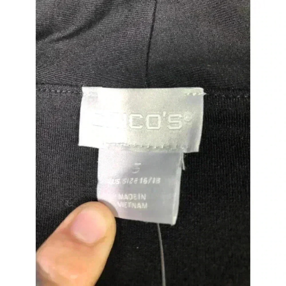 Chica dress size 3 black knee length new with tags - Picture 3 of 3